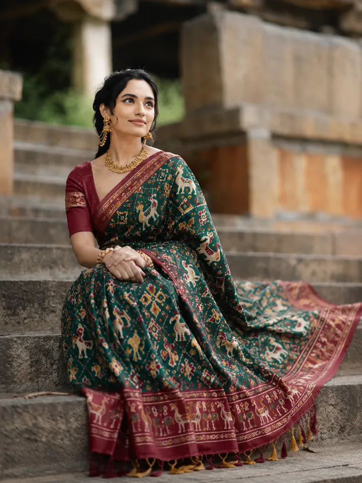 Patola bespoke saree